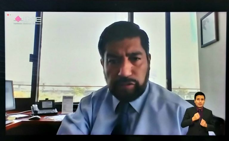Sergio Bernal, Director Ejecutivo de Organización Electoral del INE.