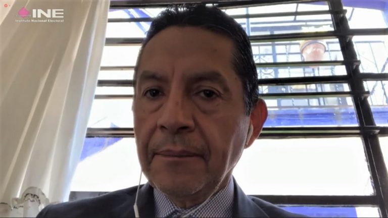 Manuel Carrillo Poblano, Coordinador de Asuntos Internacionales del INE.
