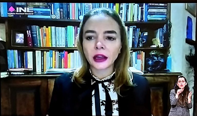 Carla Humphrey Jordan, Consejera Electoral u Presidenta de la Comisión de Igualdad de Género y No Discriminación del INE.