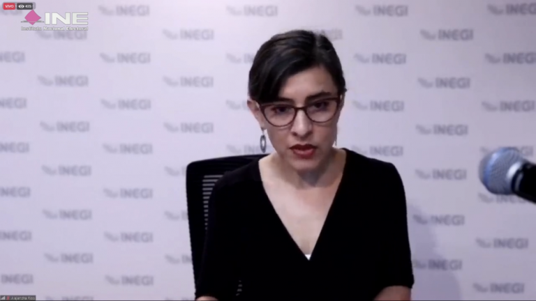 Alejandra Rios, Directora General Adjunta de Desarrollo, Análisis e Indicadores de Gobierno del INEGI.