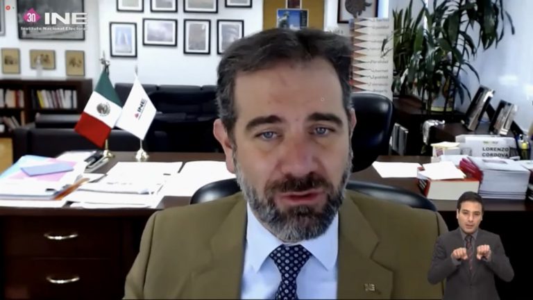 Lorenzo Córdova Vianello Consejero Presidente del INE.