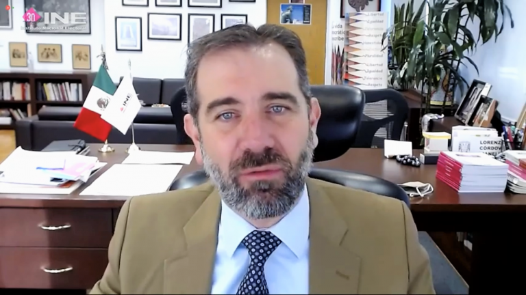 Lorenzo Córdova Vinaello, Consejero Presidente del INE.