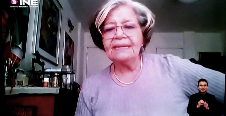 Cecilia Aguilar, Directora general de Estadística, Información y Formación en Género del INMUJERES.