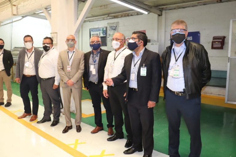 Ceremonia de Arranque de Producción del Papel Seguridad Marca de Agua INE.