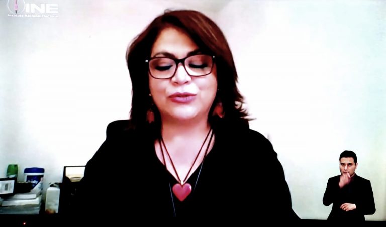 María Fabiola Alanís Sámano, Comisionada Nacional para Prevenir y Erradicar la Violencia contra las Mujeres.