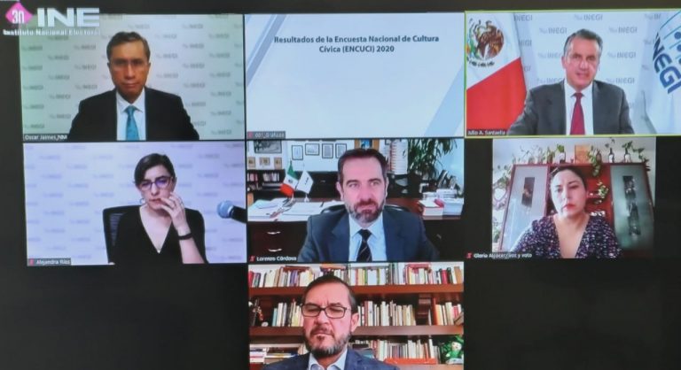 Presentación de resultados de la Encuesta Nacional de Cultura Cívica (ENCUCI) 2020.