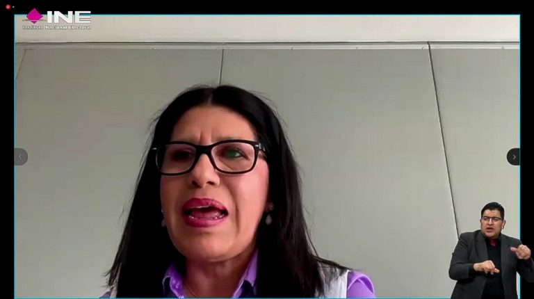 María de Jesús Ibarra Silva, Candidata a la Gubernatura de Querétaro por el PES.