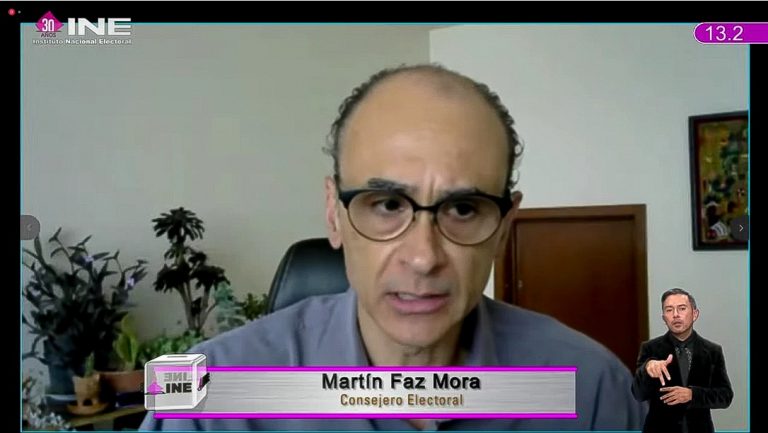 Martín Faz Mora, Consejero Electoral.