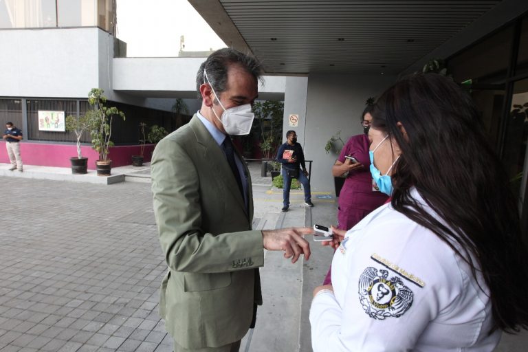 El INE desde el inicio de la pandemia ha implementado medidas sanitarias para los funcionarios de Oficinas Centrales.