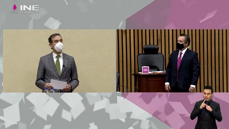 Toma de protesta de Fernando Chevalier Ruanova, como representante propietario del Partido Fuerza por México.