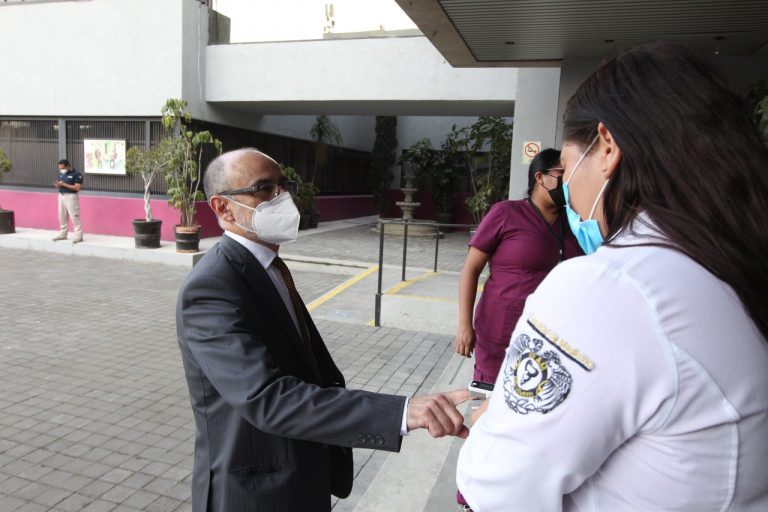 El INE desde el inicio de la pandemia ha implementado medidas sanitarias para los funcionarios de Oficinas Centrales.