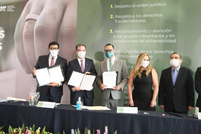 Testigo de Honor en la Firma del Manifiesto Nacional de Autoridades Electorales  a celebrarse en la Reunión Nacional Presencial en el Marco del Proceso Electoral 2021 de la Asociación de Tribunales Electorales de la República Mexicana (ATERM).
