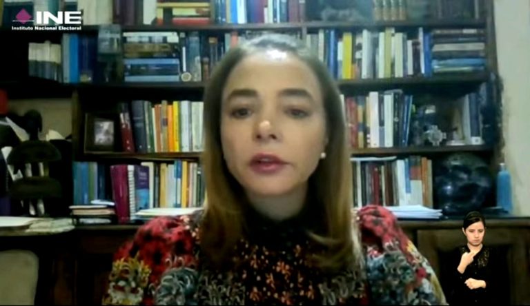Carla Humphrey Jordan, Consejera Electoral y Presidenta de la Comisión Igualdad de Género y No Discriminación del INE.