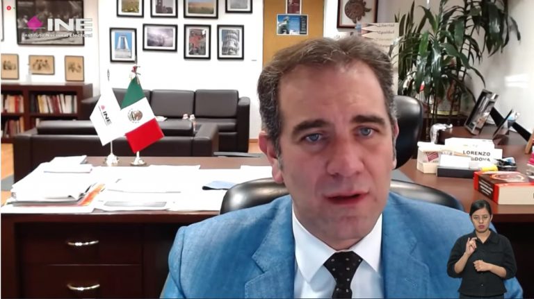 Lorenzo Córdova Vianello, Consejero Presidente del INE.