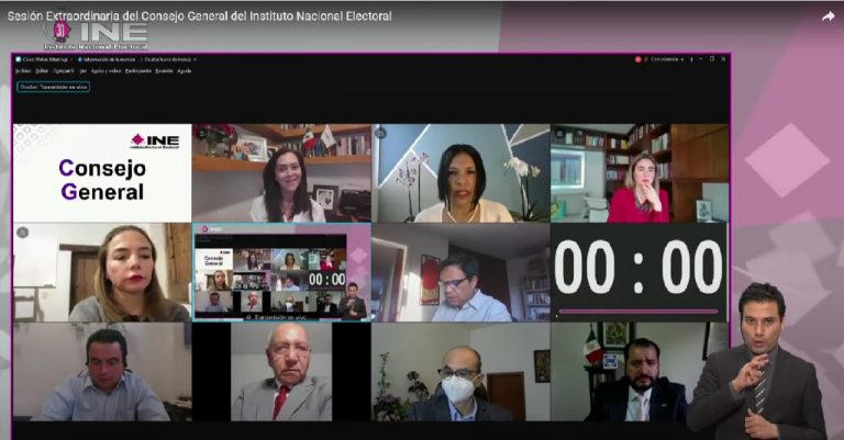 Sesiones  Extraordinarias del Consejo General.