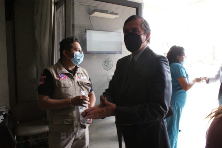 Se instaló filtro sanitario para todo el personal en  Oficinas Centrales del Instituto.