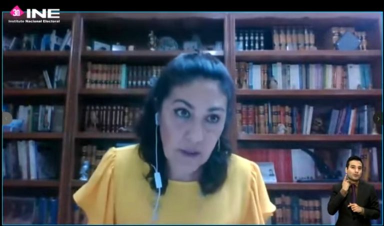 Claudia Zavala Pérez, Consejera Electoral del INE.
