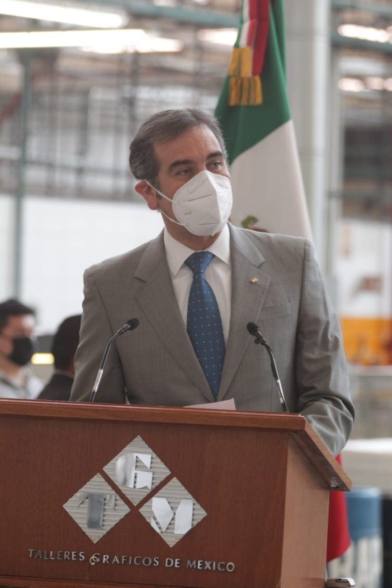 Lorenzo Córdova Vianello, Presidente del INE.