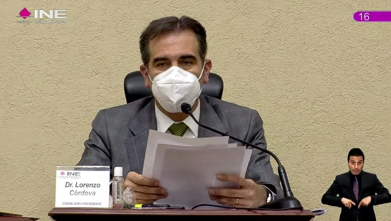 Lorenzo Córdova Vianello, Consejero Presidente.