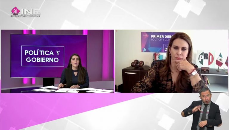 Carolina Viggiano Austria, Secretaria General del Comité Ejecutivo Nacional del PRI.