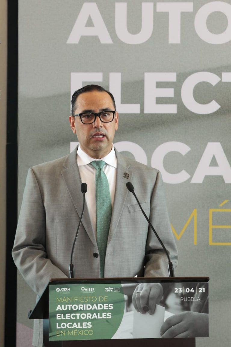 César Lorenzo Wong Meraz, Presidente de la Asociación de Tribunales Electorales de la República Mexicana y Magistrado del Tribunal Estatal de Chihuahua.