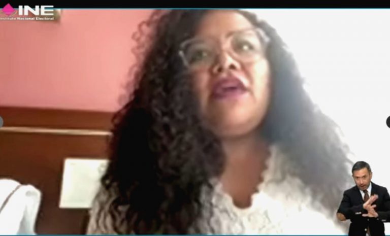 María Celeste Sánchez Surgía, Senadora.