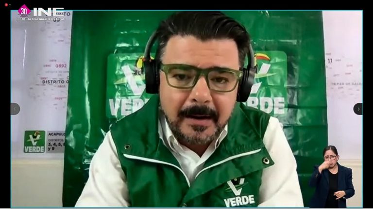 Alejandro Carabias Icaza, Secretario General del PVEM en Guerrero.