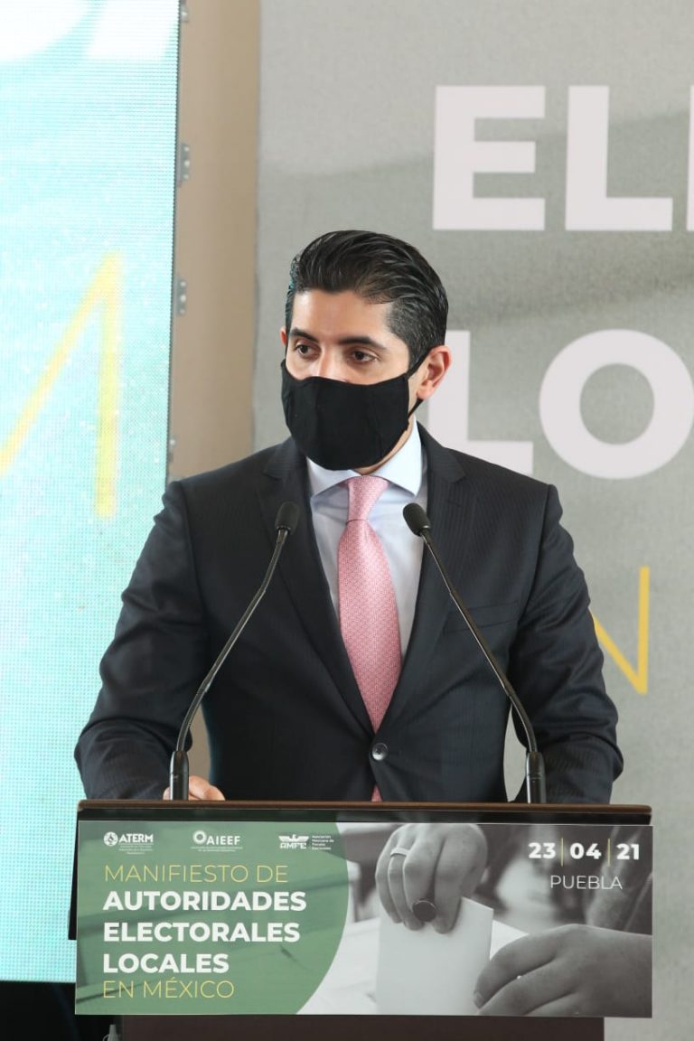 Gilberto De Hoyos Koloffon, Presidente de la Asociación Mexicana de Fiscales Electorales, A.C. y Fiscal Especializado en Delitos Electorales de Nuevo León.