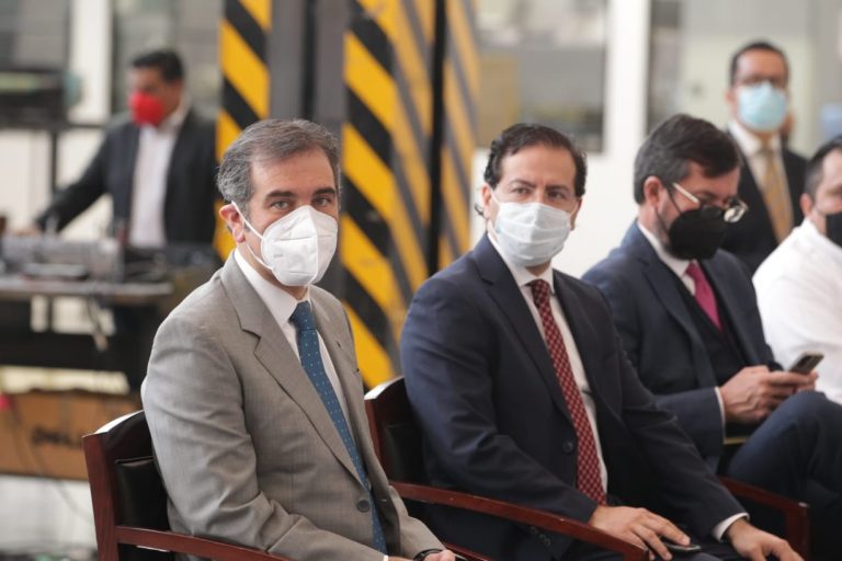 Ceremonia de Arranque de producción de boletas para el Proceso Electoral Federal 2020-2021.