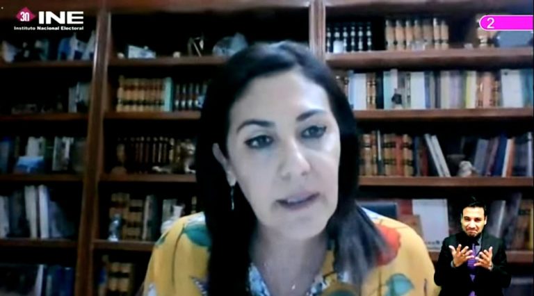 Claudia Zavala Pérez, Consejera Electoral.