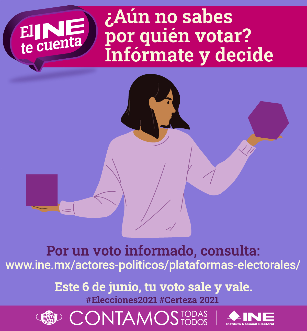 ¿Aún no sabes por quién votar? Infórmate y decide Central Electoral