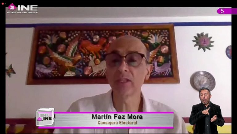 Martín Faz Mora, Consejero Electoral.