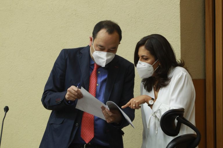 Ciro Murayama Rendón y Claudia Zavala Pérez, Consejera y Consejero Electorales.