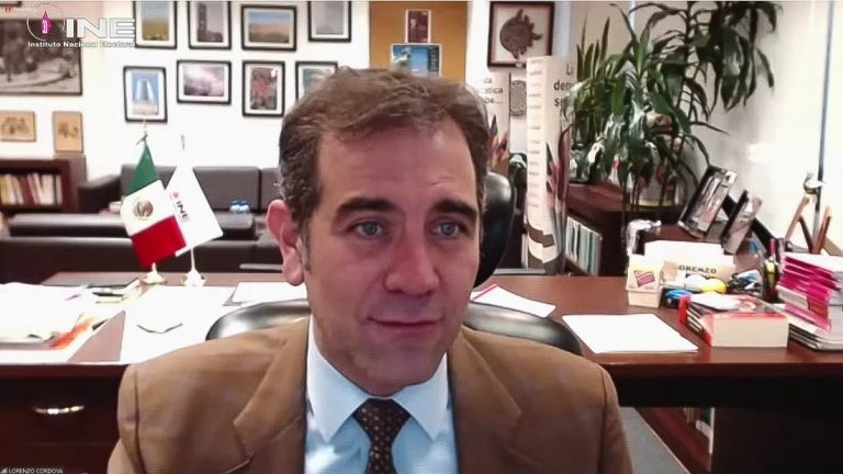 Lorenzo Córdova Vianello, Consejero Presidente del INE.