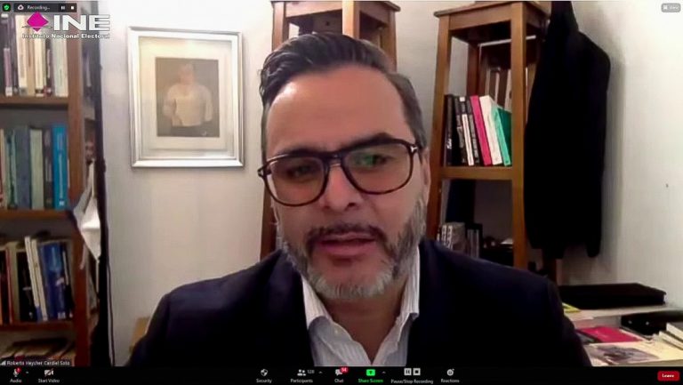 Roberto Heycher Cardiel Soto, Director Ejecutivo de Capacitación Electoral y Educación Cívica del INE.