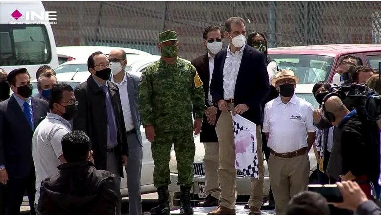 Acto de Inicio de la Distribución Nacional de la Documentación Electoral con Custodia