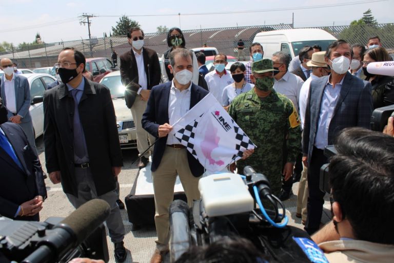 Acto de Inicio de la Distribución Nacional de la Documentación Electoral con Custodia