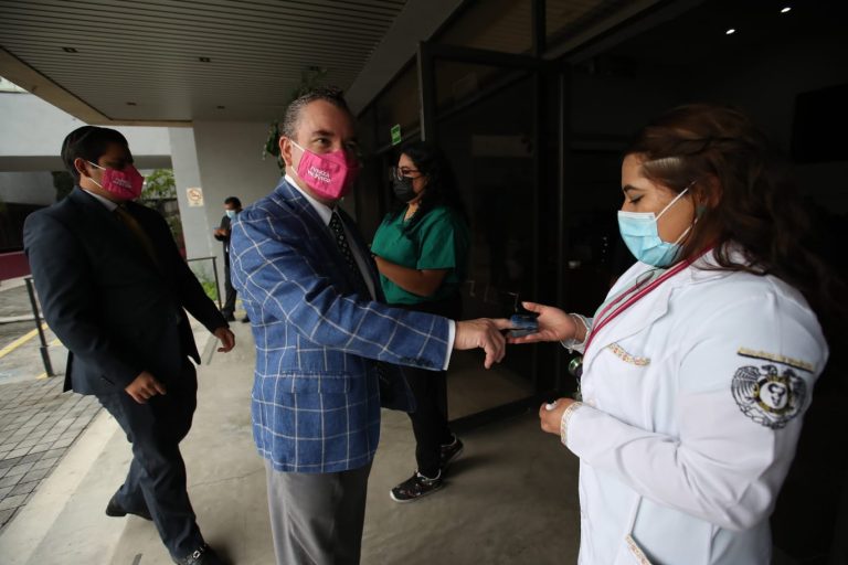 Se instaló filtro sanitario para todo el personal en Oficinas Centrales del Instituto.