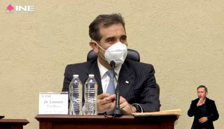 Lorenzo Córdova Vianello, Consejero Presidente.