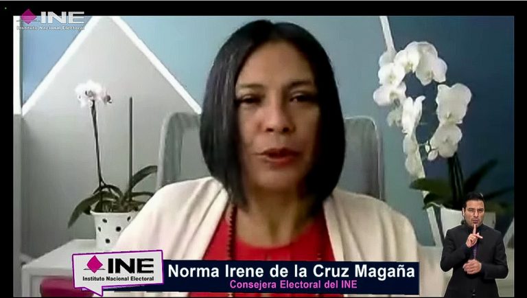 Norma Irene De La Cruz Magaña, Consejera Electoral del INE.