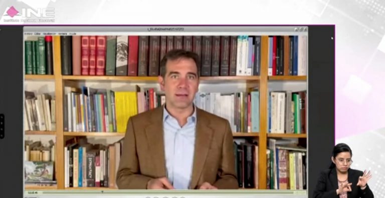 Lorenzo Córdova Vianello, Consejero Presidente del INE.