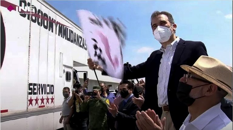 Acto de Inicio de la Distribución Nacional de la Documentación Electoral con Custodia