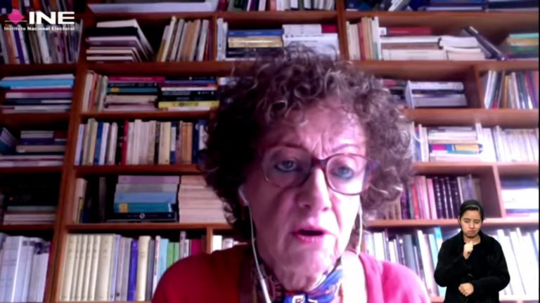 Jaqueline Peschard, Ex Consejera del IFE y Profesora de la FCPyS- UNAM.