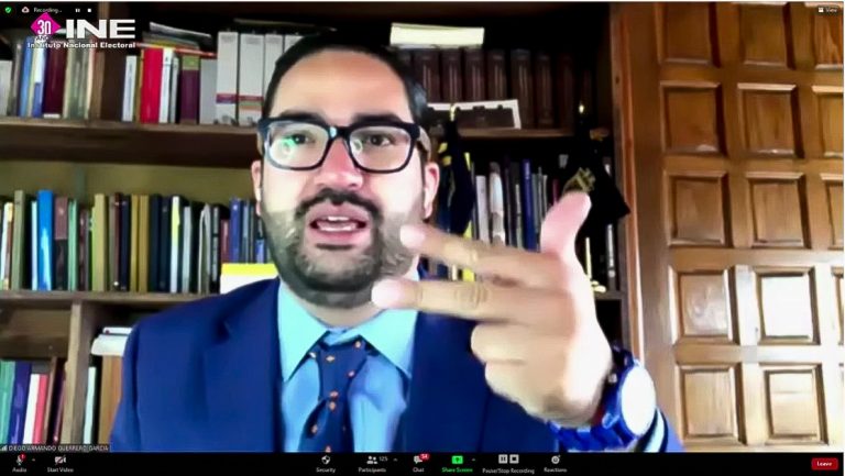 Diego Guerrero García, Jefe de la División de la Educación Continua de la Facultad de Derecho.