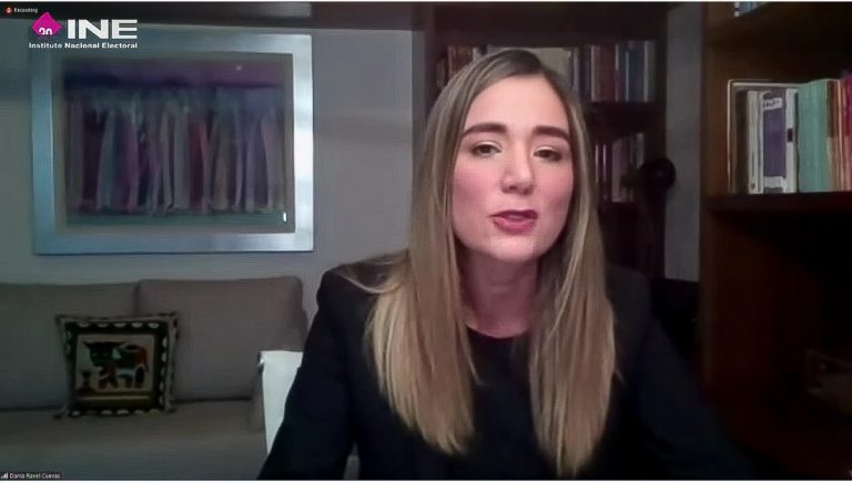 Dania Ravel Cuevas, Consejera Electoral del INE.