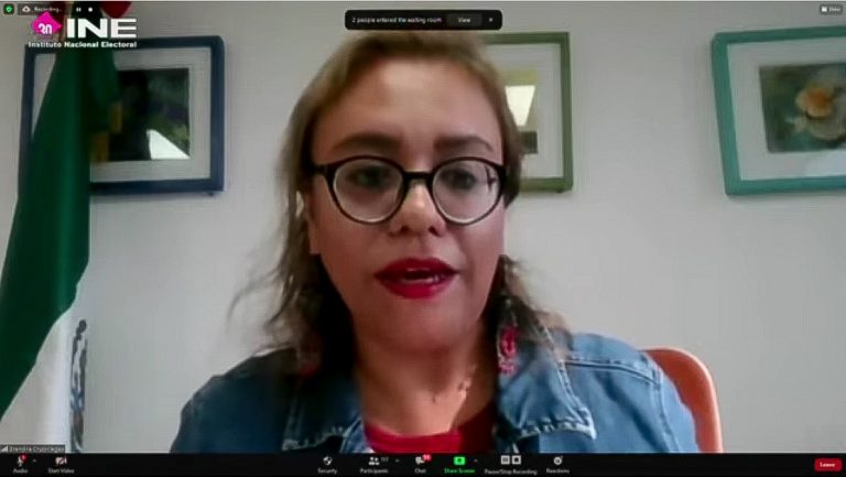 Eréndira Cruz Villegas Fuentes, Coordinadora del Curso.