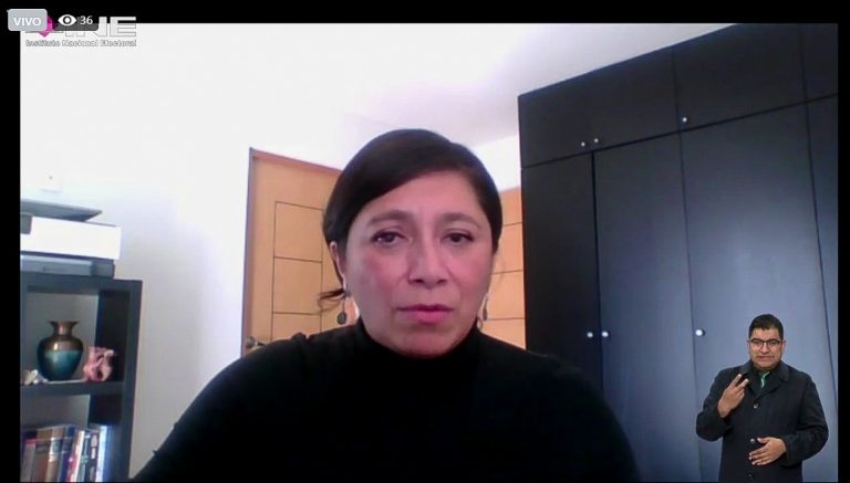 Irasema Yazmín Savaleta, Encargada del Despacho de la Presidencia del CONAPRED.