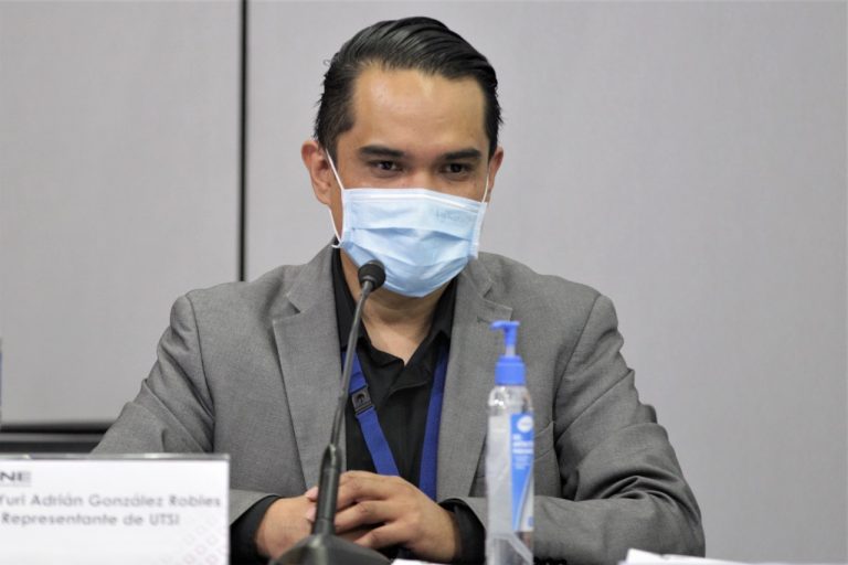 Yuri Adrián González Robles, Director de Seguridad y Control Informático del INE.