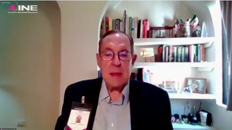 Richard Soudriette, Presidente Fundador de la Fundación Internacional para Sistemas Electorales IFES, en Washington D.C.