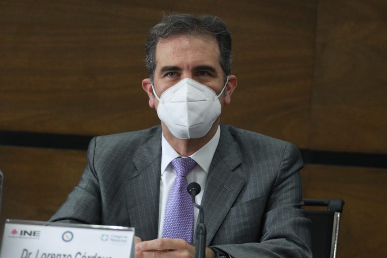 Lorenzo Córdova Vianello, Consejero Presidente del INE.